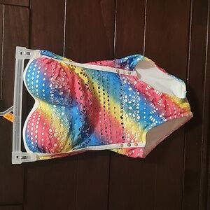 Strapless one-piece swimsuit size small and medium new never worn either one